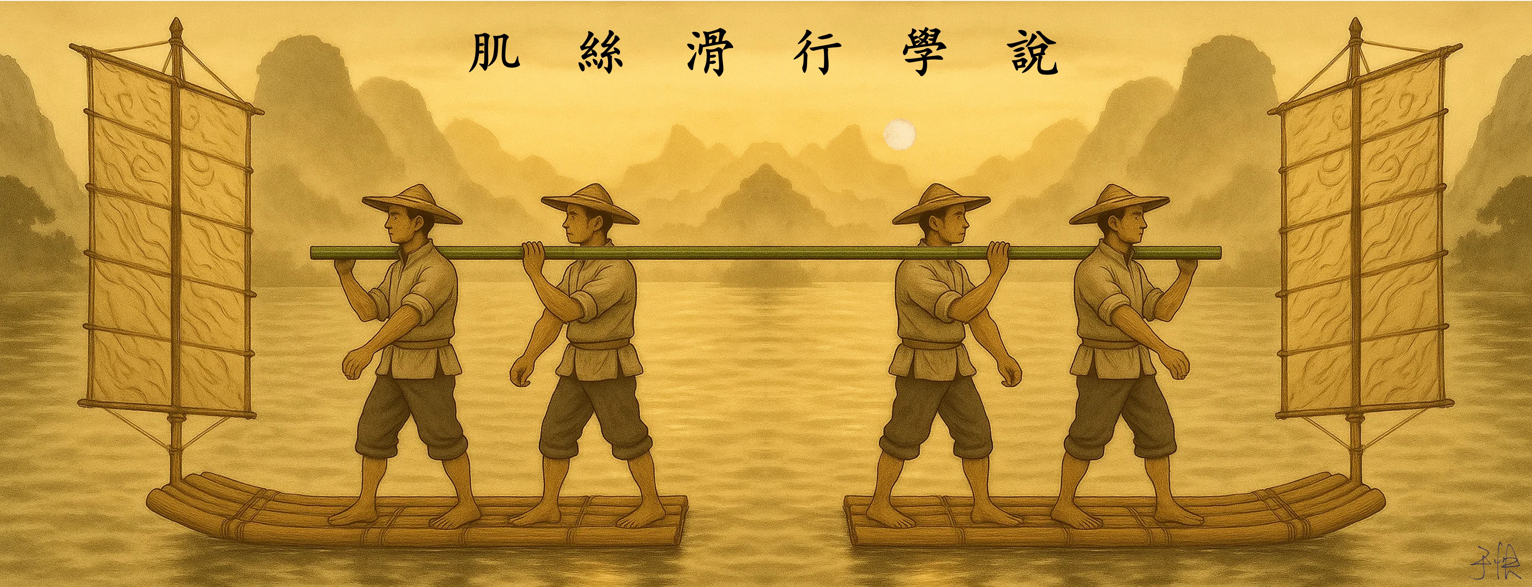 肌丝滑行学说漫画